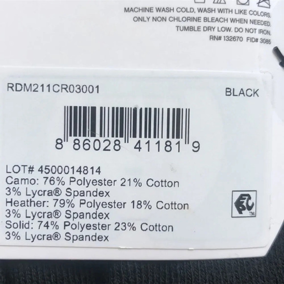 Reebok men’s socks pack of 6 Crew - Picture 3 of 7